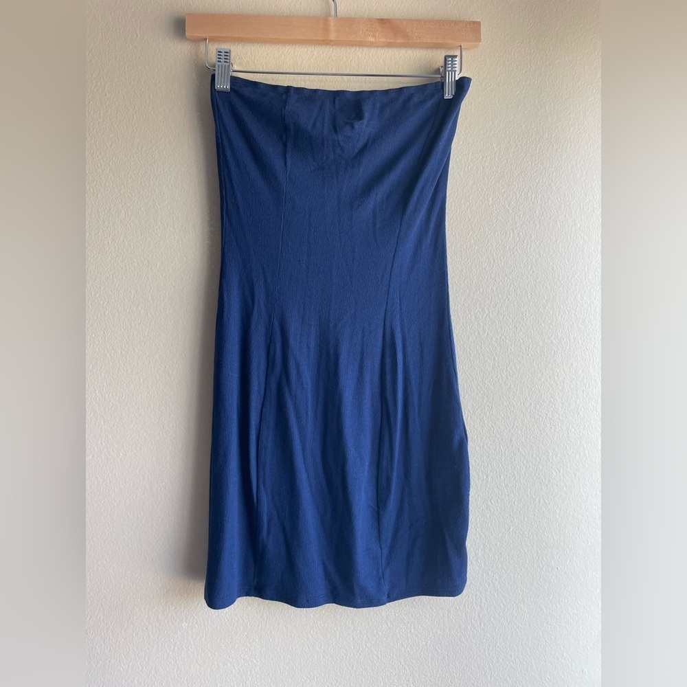 Reformation Navy Sleeveless Mini Dress Size Small
